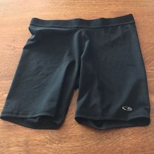 Champion black bike shorts